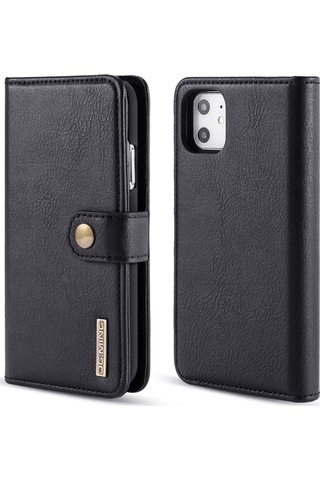 İphone 11 - Huahuı Cüzdan Kılıf/manyetik Kapak - Siyah Siyah Siyah Çok Renkli