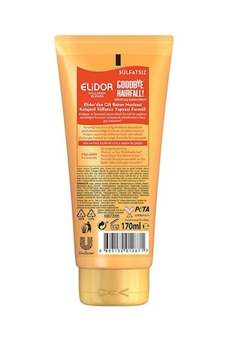 Elidor Collagen Blends Saç Dökülmelerine Karşı Sülfatsız Saç Bakı