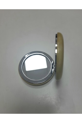 Rival Macaron Yellow Yazılı Makyaj Aynası