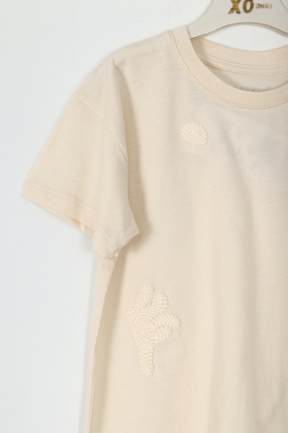 Xo Kids Erkek Çocuk Tişört 1-4 Yaş 1815 Taş Rengi