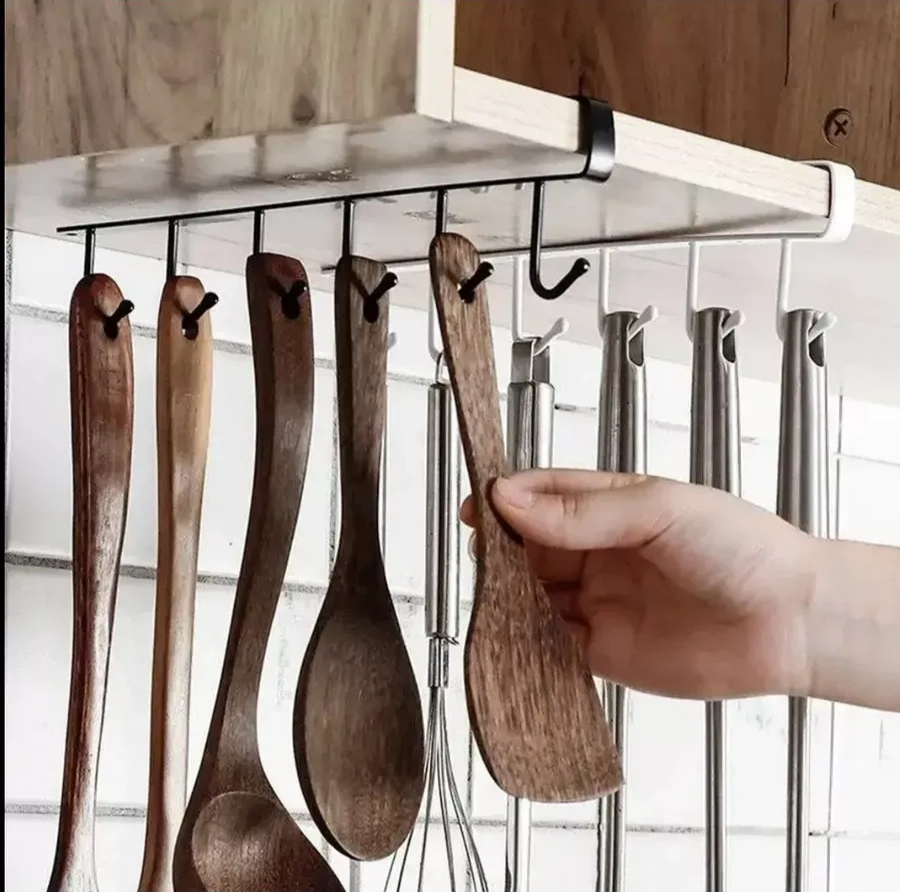 Sariana Mutfak İçin Kancalı Askılı Tutucu 310782849 Beyaz