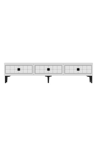 Tsa1801b - Yuka Tv Stand Beyaz 180cm Beyaz
