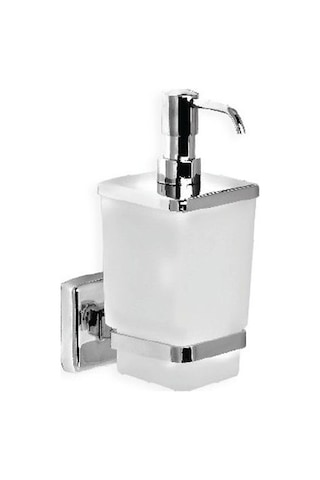Çelik Banyo Kumru Sıvı Sabunluk Krom Renkli Montajlı