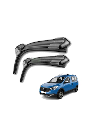 Dacia Dokker Ön Cam Silecek Süpürgesi Takımı 2016 - 2019 Dokker Ön Silecek