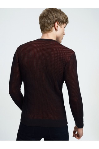 Regular Fit Erkek Kazak Bordo