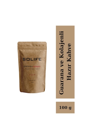 Solife Guarana ve Kolajenli Hazır Kahve Premium Soft 100 G