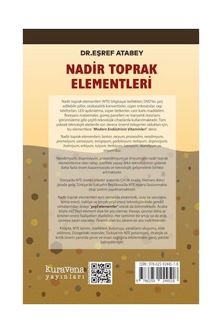 Nadir Toprak Elementleri - Eşref Atabey - Kuravena Yayınları