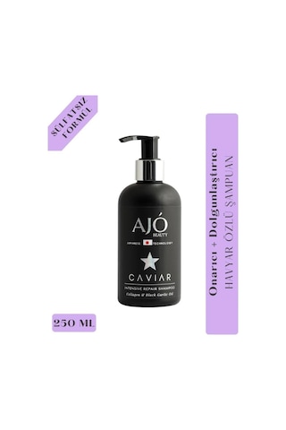 Ajo Beauty Havyar Özlü Yoğun Onarıcı Şampuan 250ml