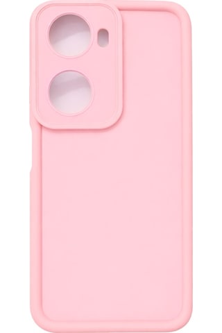 Huawei Nova 11 Se Ve Nova 12 Se Uyumlu Kamera Çıkıntılı Mat Silikon Telefon Kılıfı Pembe