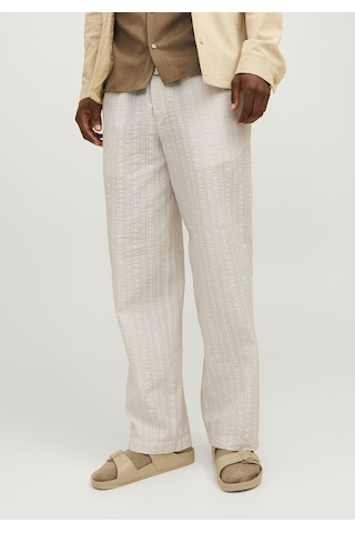 Jack & Jones Erkek Rahat Kesim Jogger Pantolon - Bill 12258597 Moonbeam Bej