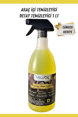 Detay Temizleyici Araç İçi Temizleyici 1000 Ml Süngerli