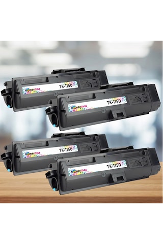 Kyocera Tk-1150 Yüksek Kapasiteli Uyumlu Toner 4'lü Paket/ Ecosys P2200 / M2135 / P2235 / M2735