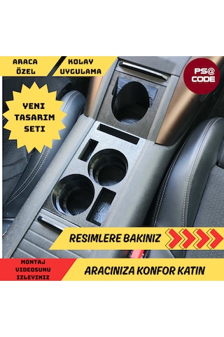Yeni Tasarım Citroen Berlingo-peugeot Rifter-proace City-fiat Doblo-opel Combo Uyumlu Set Bardaklık 1
