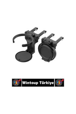 Kompakt Dayanıklı Kolay Montaj Termos Şişe Kutu İçecek Oto Araç İçi Katlanabilir Bardak Tutucu