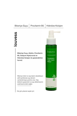 Louvess Biberiye Suyu Biberiye Özü Provitamin B5 Kolajen 100 ML