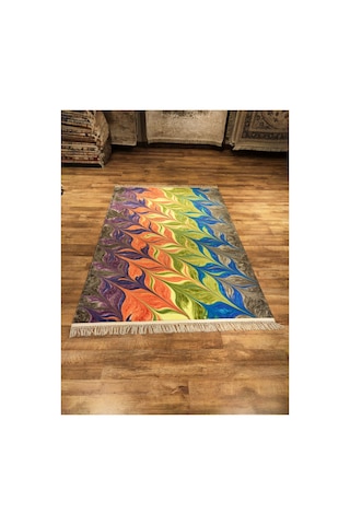 Ebru 9905c Multi Halı Çok Renkli