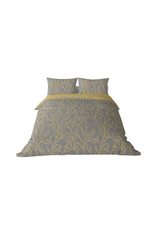 Brielle Düz Pamuk Saten Nevresim Setleri, Sarı, Queen Size Sku: Smg8690010219954 0