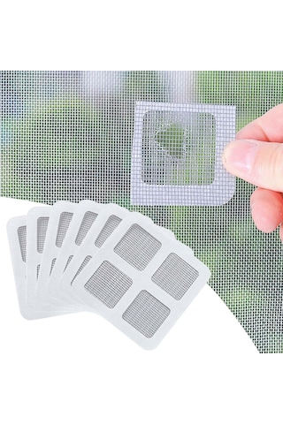 10 Adet 10cm Sineklik Tamir Bantı Sineklik Yaması Kendin Yapışkanlı Banyo Gider Süzgeci