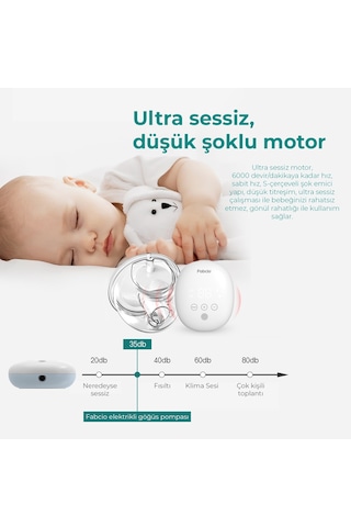 Fabcio Mamma Çiftli Giyilebilir Smart Göğüs Pompası
