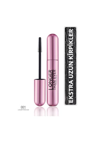 Flormar Longer Than Ever Uzun Görünüm Veren Maskara 001 Black