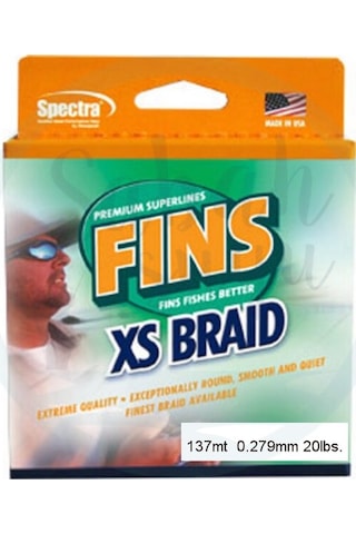 Fins Xs Extra Smooth Örgü Ip 137 Mt. 0.28Mm 20 Lb. Yeşil