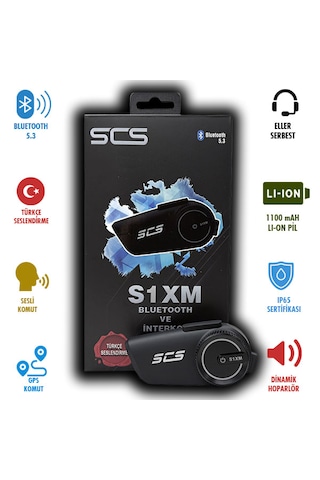 Scs S1xm Bluetooth Kulaklık