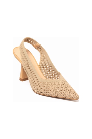 Natural Topuklu / Stiletto Kadın 3063m074 Nacree Magl beyaz