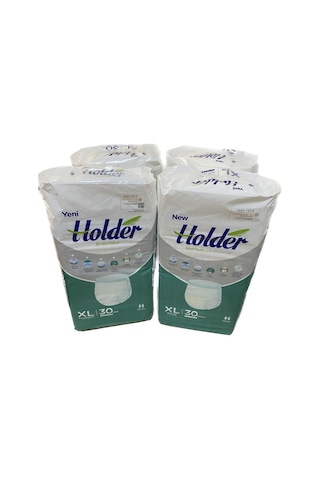Holder Emici Külot Yetişkin Hasta Bezi X Large 30 X 4 Adet Diğer