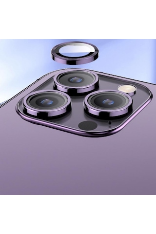 Apple Uyumlu iPhone 14 Pro Mercek Lens Kamera Koruyucu MOR
