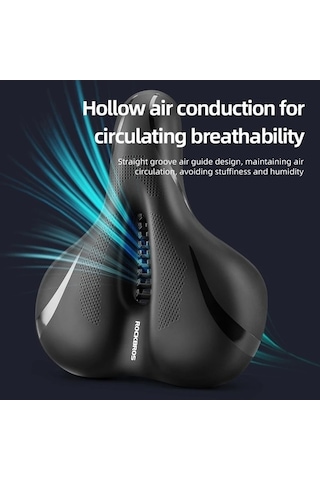 Artfulabode Renkli Nefes Alabilen Silikon Sele Bisiklet Minderi - Tip Şok Emme Koltuk Wv Çok Renkli