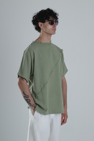 Cocopelli Tasarım Yeşil T-shirt Coc1205 Yeşil