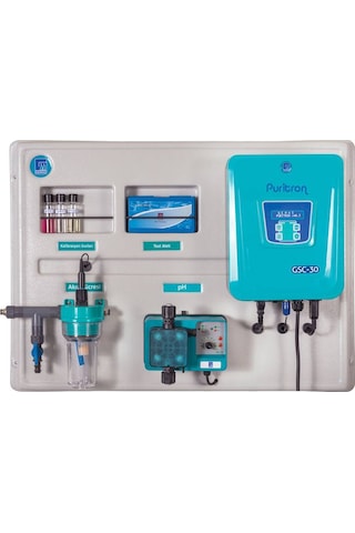 Gemaş Puritron GSC-301 Otomatik pH Kontrollü Hat Üstü Tuz &