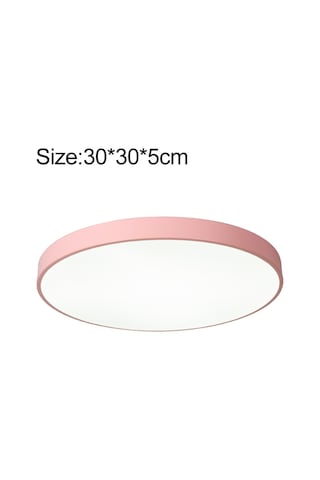 Macaron Yuvarlak Tavan Lambası, Basamaksız Karartma For 30cm Diğer Diğer