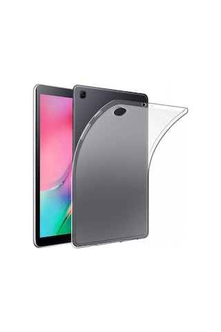 Samsung Galaxy Tab A Sm T290 8 İnç Uyumlu Şeffaf Silikon Tablet Kılıfı Kılıf