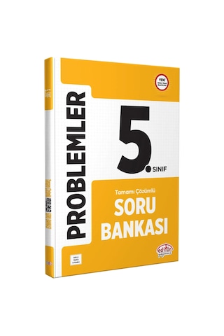 5. Sınıf Tüm Dersler & Problemler Soru Bankası Ve 3+3 Fasiküllü 6 Deneme Sınavı Seti Hediyeli