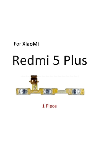 Xiaomi Uyumlu Redmi 5 Plus On Off Yan Ses Film Tamir Seti !!!
