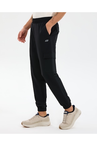 Skechers M Co Micro Cargo Pant Erkek Siyah Eşofman Altı S222080-3817