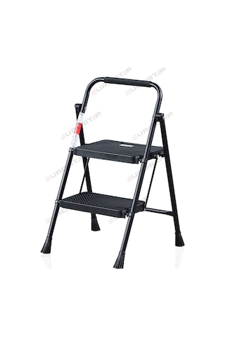 2 Basamak Siyah Merdiven Geniş Basamaklı EUROTOWER