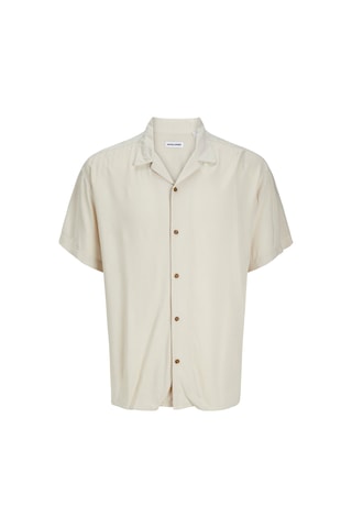 Jack & Jones Jjejeff Solıd Resort Shır Bej Erkek Uzun Kollu Gömlek Bej