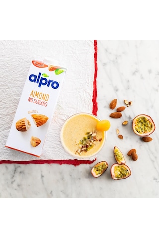 Alpro Şekersiz Badem İçeceği 1 Lt X 6 Adet