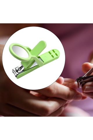 Dolıty Büyüteçli Tırnak Makası Çocuklar Için Yeşil