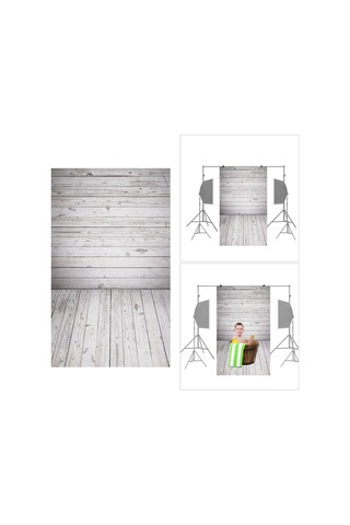 Youtek Vinil Malzeme Vintage Ahşap Desenli Fotoğraf Arka Planı - Stüdyo/ev Kullanıma Uygun, 150x210cm, Yıkama Makinesi İle Temizlenir K-9882