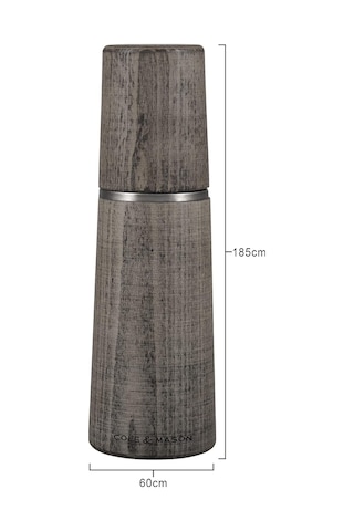 Cole & Mason Marlow Tuz Ve Karabiber Değirmeni, 2'li Set Manuel, Kayın Ağacı, 18,8 Cm, Precision+ Seramik Öğütüc Diğer