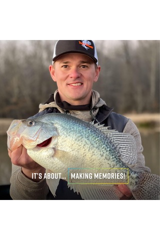 Trout Magnet -"alabalık Mıknatıs Panfish Mıknatıs Seti - 70 Bölünmüş Kuyruk Grub Oluşumu 15 Siyah Boyut 8 Kancalar"