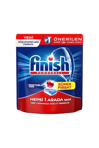 Finish Hepsi Bir Arada Bulaşık Makinesi Deterjanı 2 x 100 Tablet