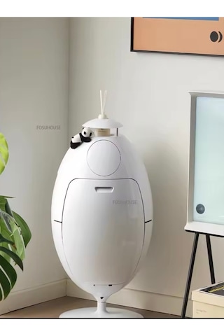 Miniforms Egg Bin Çöp Kovası Small Beyaz