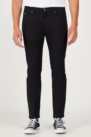Wrangler Arizona Straight Fit Düz Kesim Normal Bel Düz Paça Esnek Siyah Erkek Pantolon W211842001 Siyah