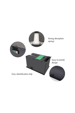 T6711-c13t671100 Çipli Atık Kutusu Epson Workforce Wf-3530dtwf, Wf-3540dtwf,wf-3620dw,wf-3620wf Uyumlu