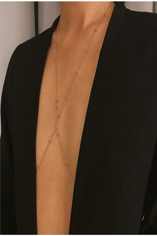 Kadın Mini Top Boncuklu Stylish Vücut Zinciri, Bel Zinciri, Vücut (448594947) Çok Renkli