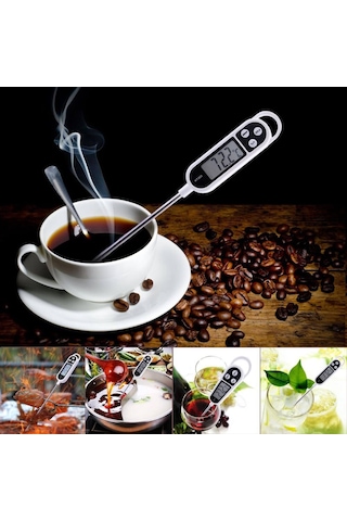 Sıvı. Gıda. Et. Su. Yiyecek Mutfak Termometresi - Sıcaklık Ölçer